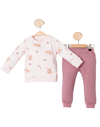 TOPTAN SANİ 2 Lİ KIZ ÇOCUK EŞOFMAN TAKIM 1-4 Y