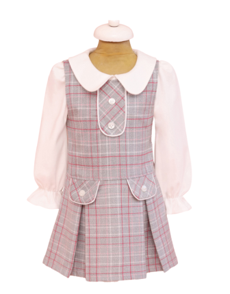 TOPTAN LİLAX KIZ ELBİSE 2 - 5 Y