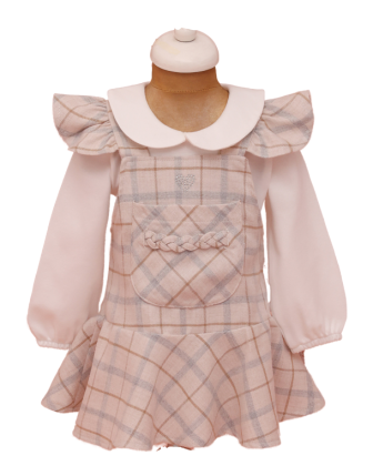 TOPTAN LİLAX KIZ ELBİSE 9 - 24 M