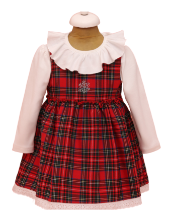 TOPTAN LİLAX KIZ ÇOCUK ELBİSE 9 - 24 M