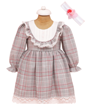 TOPTAN LİLAX KIZ ELBİSE 6 - 18 M