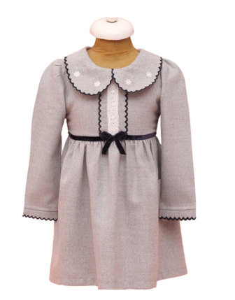 TOPTAN LİLAX KIZ ELBİSE 2 - 5 Y