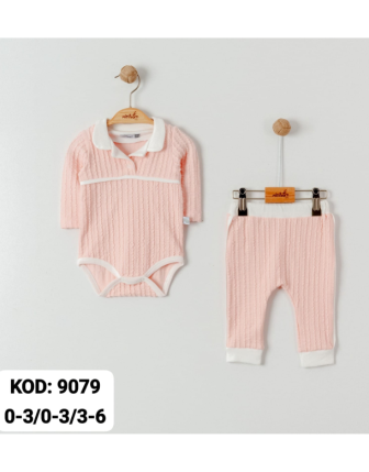 MİNİBORN 2 Lİ BEBEK TAKIM 0 - 6 M