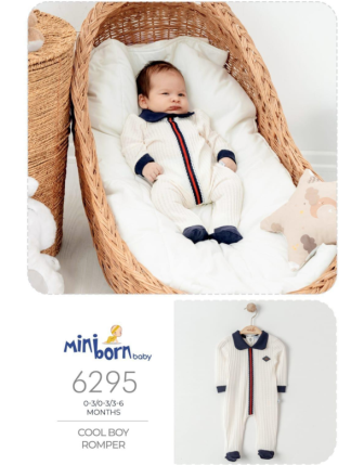 MİNİBORN ERKEK BEBEK TULUM 0 - 6 M