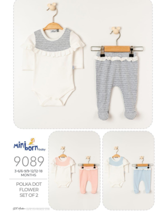 MİNİBORN 2 Lİ BEBEK SET 3 - 18 M
