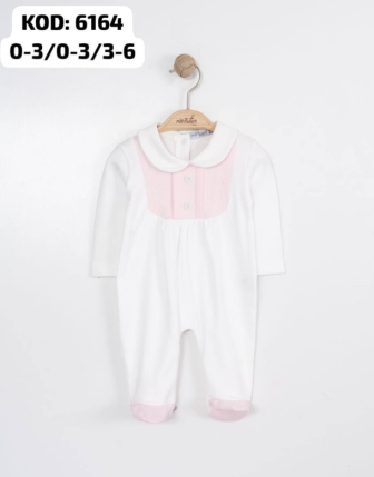 MİNİBORN KIZ BEBEK TULUM 0 - 6 M