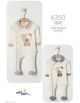 MİNİBORN ERKEK BEBEK TULUM  0 - 6 M