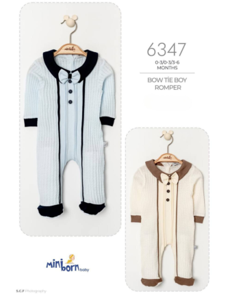 MİNİBORN ERKEK BEBEK TULUM  0 - 6 M