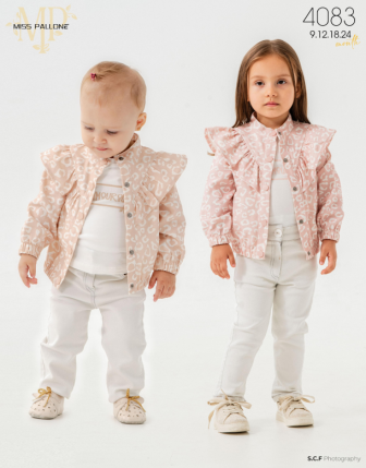 TOPTAN MISS PALLONE KIZ BEBEK 3 LÜ TAKIM 9 - 24 M