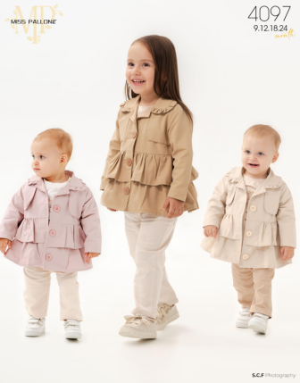 TOPTAN MISS PALLONE KIZ BEBEK 3 LÜ TAKIM 9 - 24 M