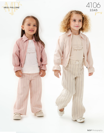 TOPTAN MISS PALLONE KIZ ÇOCUK 3 LÜ TAKIM 2 - 5 Y