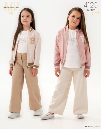 TOPTAN MISS PALLONE KIZ ÇOCUK 3 LÜ TAKIM 6 - 9 Y