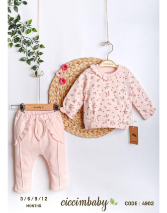 TOPTAN CİCCİMBABY KIZ BEBEK TAKIM