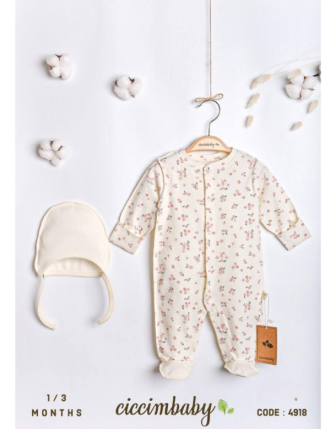 TOPTAN CİCCİMBABY KIZ BEBEK TULUM