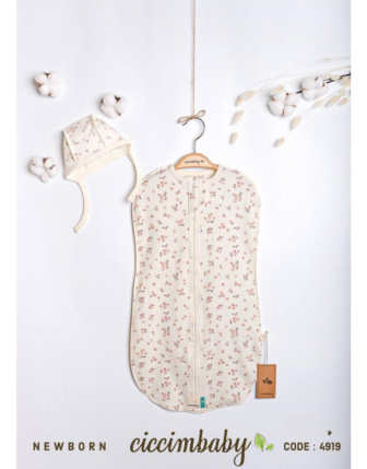 TOPTAN CİCCİMBABY KIZ BEBEK UYKU TULUMU