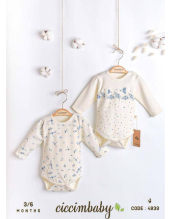 TOPTAN CİCCİMBABY KIZ BEBEK ÇITÇITLI BADİ