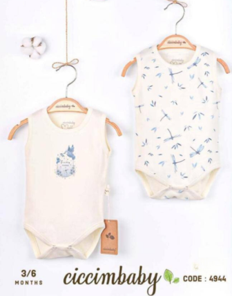 TOPTAN CİCCİMBABY KIZ BEBEK ÇITÇITLI BADİ