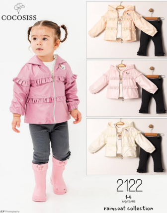 TOPTAN KIZ ÇOCUK 3 LÜ TAKIM 1 - 4 Y