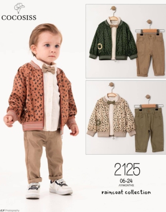 TOPTAN ERKEK ÇOCUK 3 LÜ TAKIM 2 - 5 Y