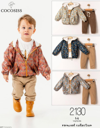 TOPTAN ERKEK ÇOCUK 3 LÜ TAKIM 1 - 4  Y