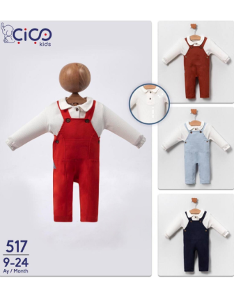 TOPTAN ERKEK BEBEK 2 Lİ TULUM 9 - 24 M