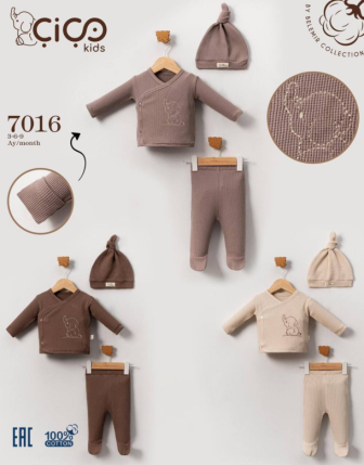 TOPTAN ERKEK BEBEK ŞAPKALI 2 Lİ TAKIM 3 - 9 M