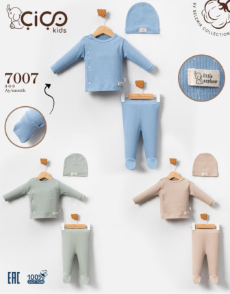 TOPTAN ERKEK BEBEK ŞAPKALI 2 Lİ TAKIM 3 - 9 M