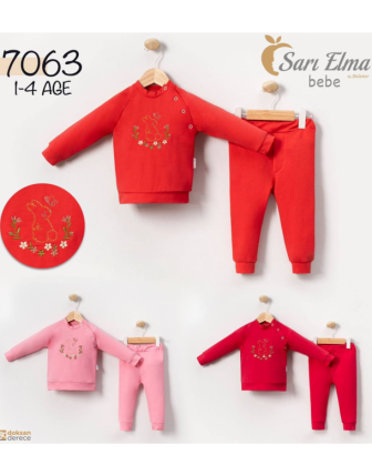 TOPTAN KIZ ÇOCUK 2 Lİ TAKIM 1 - 4 Y