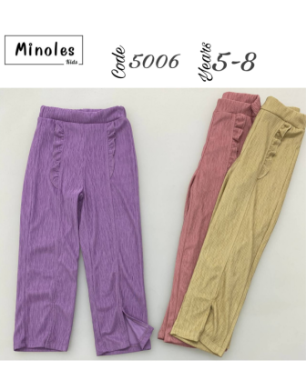 TOPTAN MİNOLES KIZ ÇOCUK TEK ALT 5 - 8 Y