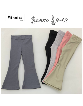 TOPTAN MİNOLES KIZ ÇOCUK TAYT 9 - 12 Y