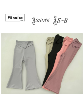 TOPTAN MİNOLES KIZ ÇOCUK TAYT 5 - 8 Y