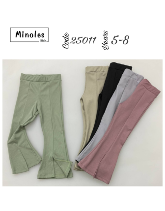 TOPTAN MİNOLES KIZ ÇOCUK PARÇALI TAYT 5 - 8 Y