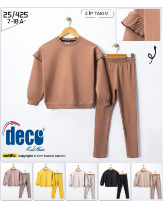 TOPTAN DECO KIZ ÇOCUK 2 Lİ TAKIM 7 - 10 Y