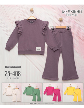 TOPTAN DECO KIZ ÇOCUK 2 Lİ TAKIM 3 - 6 Y