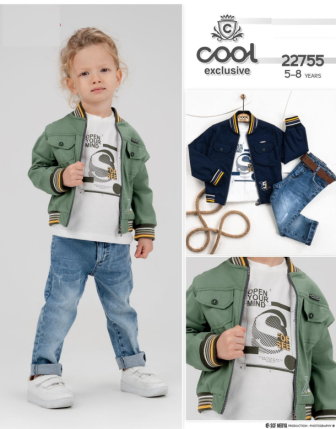 TOPTAN MELCAN ERKEK ÇOCUK 3 LÜ TAKIM 5 - 8 Y