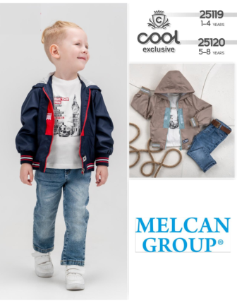 TOPTAN MELCAN ERKEK ÇOCUK 3 LÜ TAKIM 5 - 8 Y