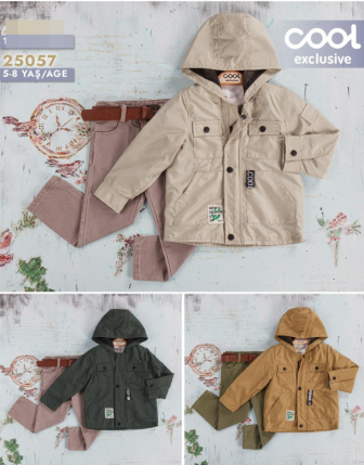 TOPTAN MELCAN ERKEK ÇOCUK 2 Lİ TAKIM 5 - 8 Y