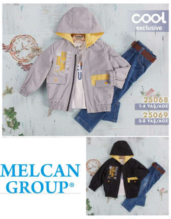 TOPTAN MELCAN ERKEK ÇOCUK 3 LÜ TAKIM 1 - 4 Y