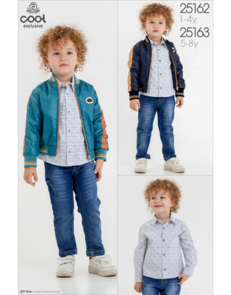 TOPTAN MELCAN ERKEK ÇOCUK 3 LÜ TAKIM 1 - 4 Y