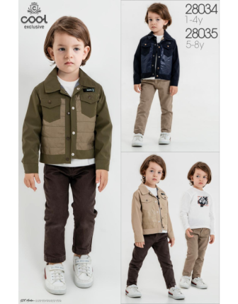 TOPTAN MELCAN ERKEK ÇOCUK 3 LÜ TAKIM 5 - 8 Y