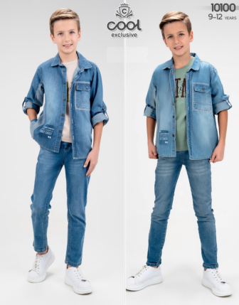 TOPTAN MELCAN ERKEK ÇOCUK 3 LÜ TAKIM 9 - 12 Y