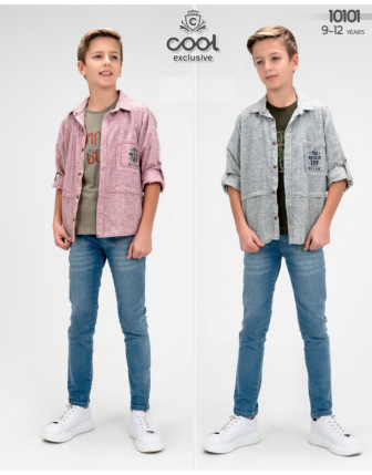 TOPTAN MELCAN ERKEK ÇOCUK 3 LÜ TAKIM 9 - 12 Y