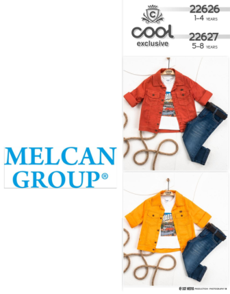 TOPTAN MELCAN ERKEK ÇOCUK 3 LÜ TAKIM 5 - 8 Y