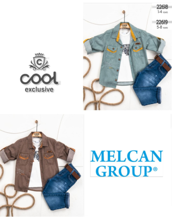 TOPTAN MELCAN ERKEK ÇOCUK 3 LÜ TAKIM 5 - 8 Y