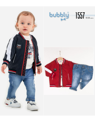 TOPTAN MELCAN ERKEK BEBEK 3 LÜ TAKIM 9 - 24 M