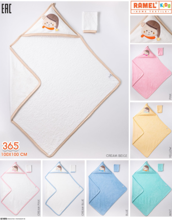 TOPTAN RAMEL BEBEK HAVLU 100 x 100 CM