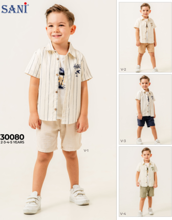 TOPTAN SANİ ERKEK ÇOCUK TAKIM 2 - 5 Y