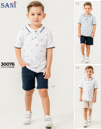 TOPTAN SANİ ERKEK ÇOCUK TAKIM 2 - 5 Y