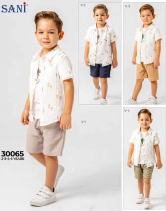 TOPTAN SANİ ERKEK ÇOCUK TAKIM 2 - 5 Y