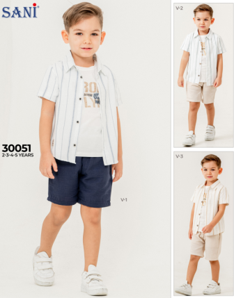 TOPTAN SANİ ERKEK ÇOCUK TAKIM 2 - 5 Y